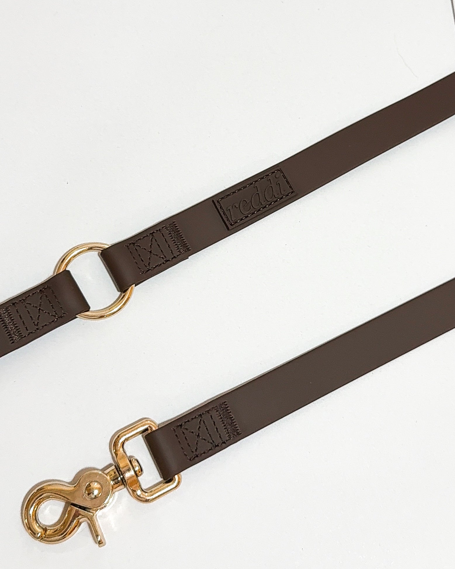 Convertible Hands Free Dog Leash - Brown