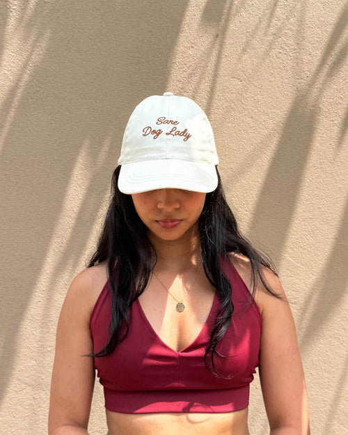 Sane Dog Lady Cap